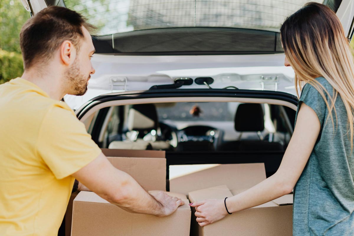 Packing the car